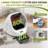 Automatic Cat Litter Box, Open Top Self Cleaning Litter Box For Multiple Cats, Odor Noise Control, App Control With Safety Sensors, Included Removable Liner And 2 Roll Garbage Bags, White