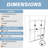 56''-60'' W X 70'' H Double Sliding Framed Shower Door-102440064