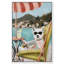 «Beach Reader I Fun Pet», reproduction d'art sur toile par Art Remedy-119975323-123599300