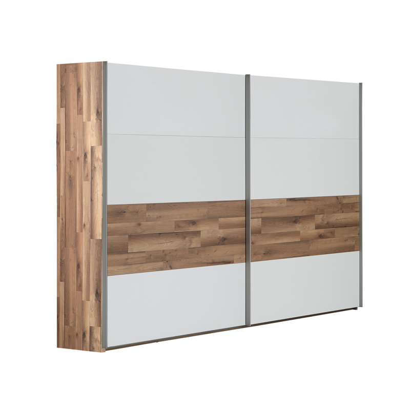 Leflore 2 Door Manufactured Wood Wardrobe