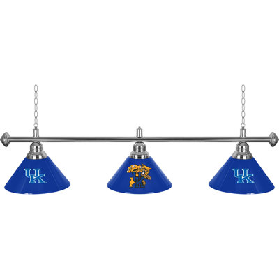 University Of Kentucky 3 - Light Pool Table Lights Pendant