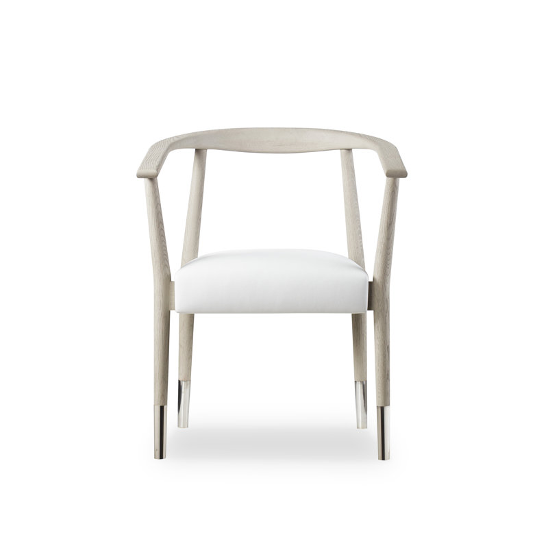 Chaise avec accoudoirs Kelly Hoppen, Chêne gris