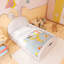 Lit princesse tapissier en bois avec tête de lit et pied de lit-175125705