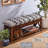 Eady Cotton Upholstered Storage Bench