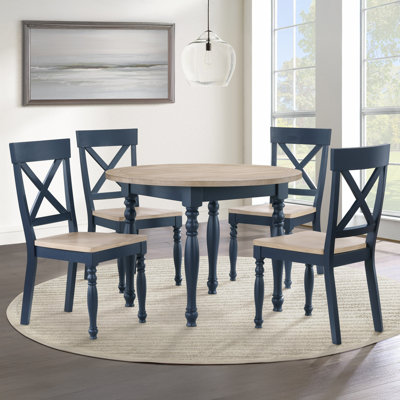 Darcy 42" Round Wood Dining Set