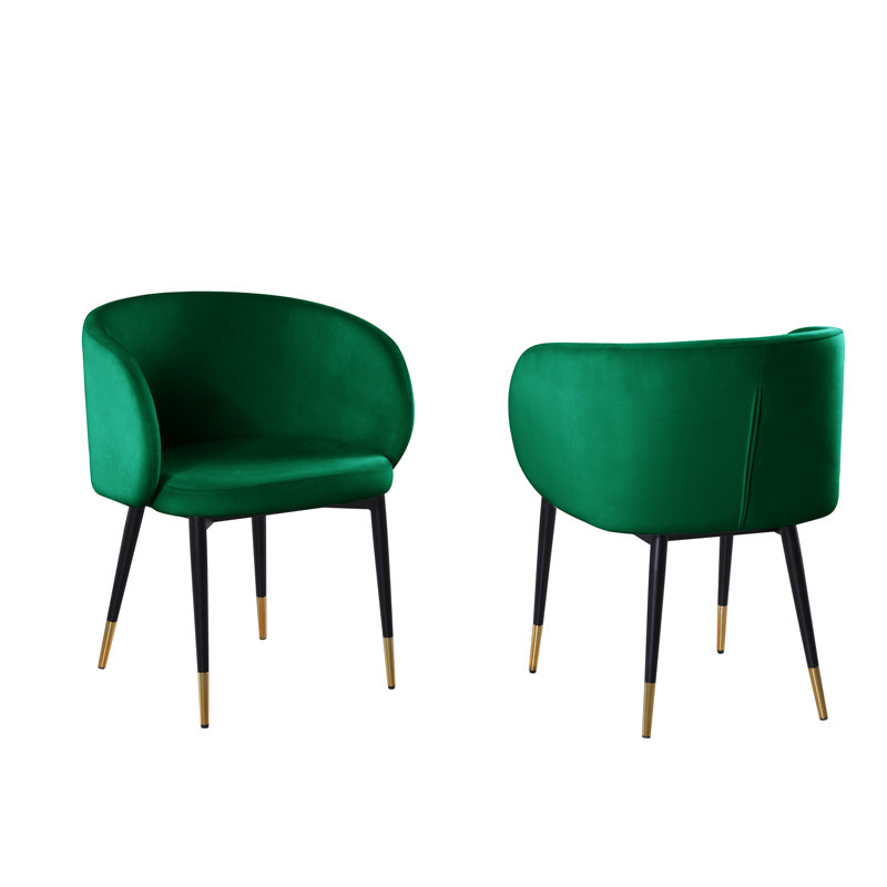 Joelan 5 Pieces Industrial Round Dining Set, Green