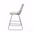 Set of 2 Geometric Wire Counter Stools with Water-Resistant Cushions-1365166752