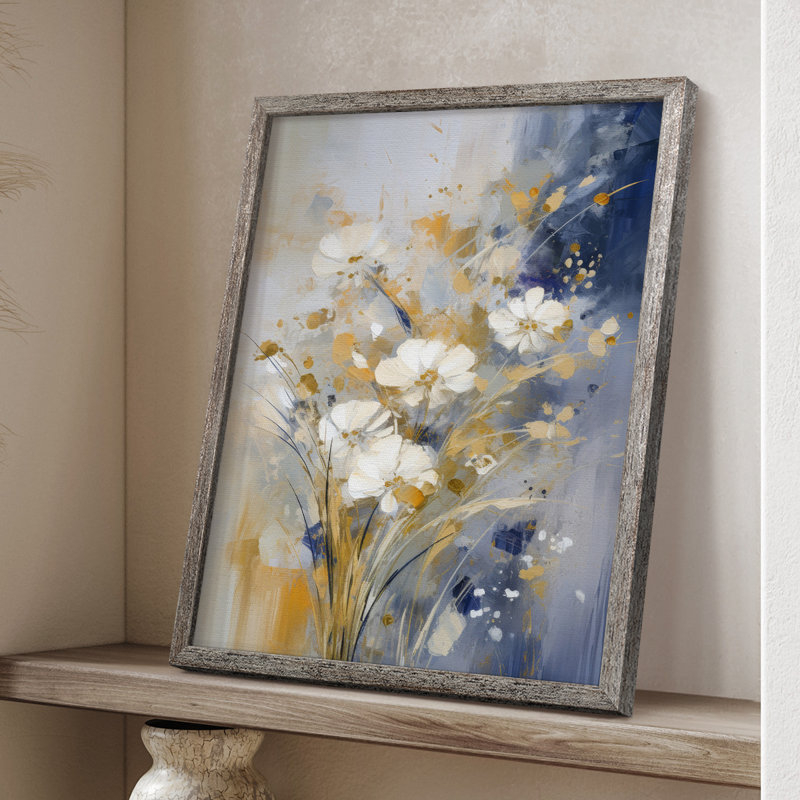 Reproduction encadrée FLORAL Series CCLxxix - bois massif, H 15 po x l 12 po