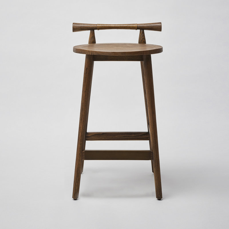 Tabouret de comptoir Madeira, Bronze brossé rétro