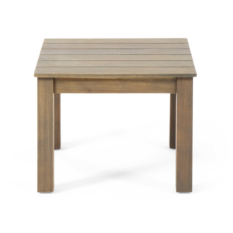 Ahlayah Solid Wood End Table