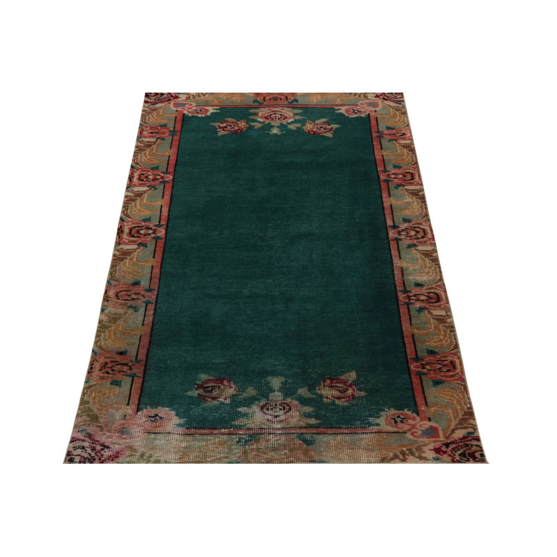One-of-a-Kind 3'8" X 6' Hand Knotted Area Rug