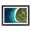 Saafu Point Road in the Maldives - Picture Frame Painting Print-56705505-56705506