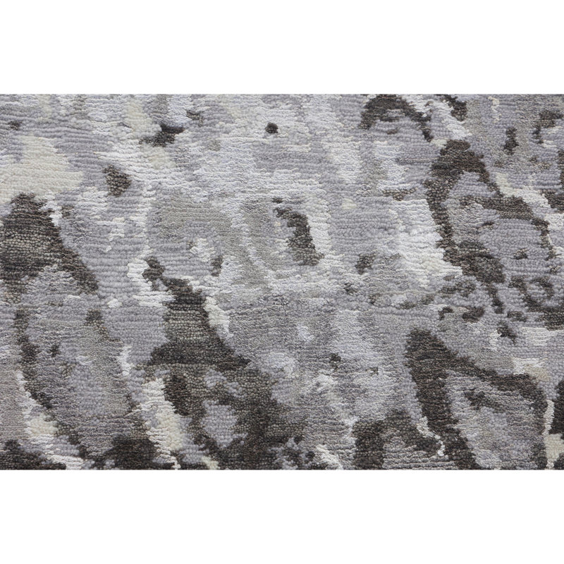 Area Rug in Ivory, Rectangle 9' x 12'