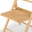 Jacie Wood Seat Folding Chair-494351035