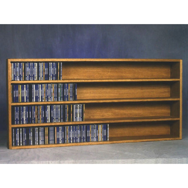 Rebrilliant Shelf-Style Wooden CD Rack - 03 Series