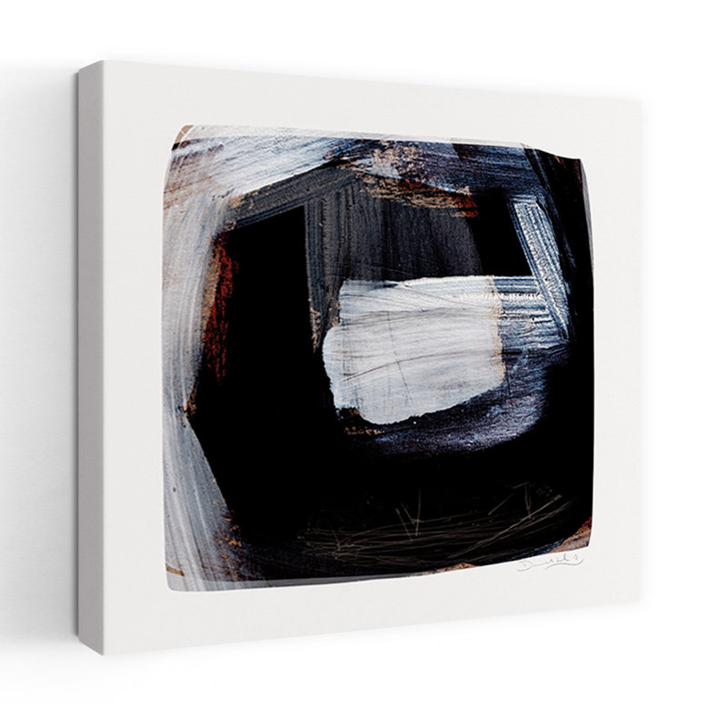 Art contemporain contemporain abstrait, H 18 po x l 18 po