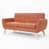 Burnt Orange Fabric est en rupture de stock sélectionné