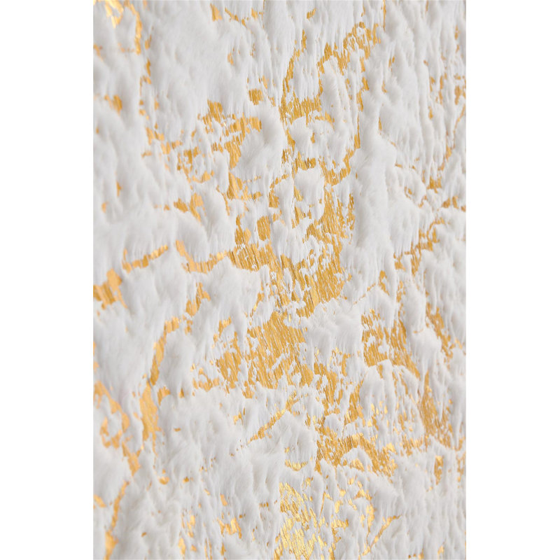 Tapis en fausse fourrure Chinchilla, Rectangle 5 pi x 7 pi