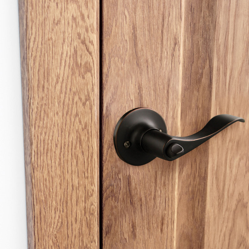 Poignée de porte Stratford, Bronze huilé, Single Set