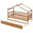 Zhayne Wooden House Bed with Trundle-1451600460-1451600462