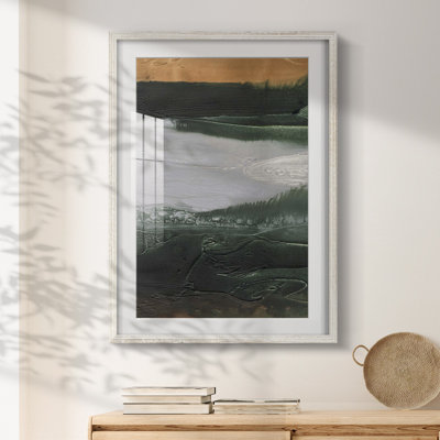 Embellished Coastal Plain II -Framed Print