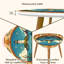 Ensemble de 2 tables basses gigognes Triangle