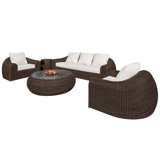Ojai Outdoor 4 - Piece Conversation Set