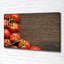 Tomatoes On Wood - Wrapped Canvas Print