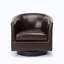Fauteuil demi-tonneau pivotant et pivotant