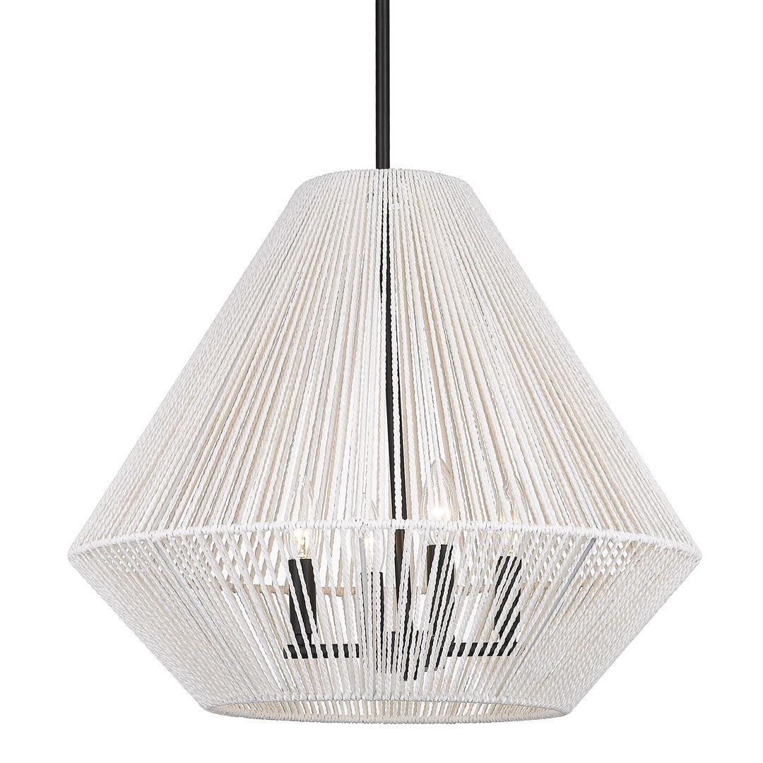 Simon 4 - Light Statement Geometric Pendant Joss & Main Shade
