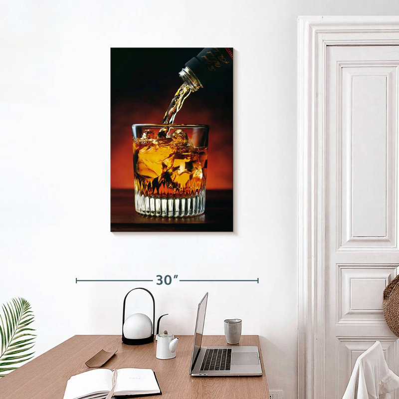Yarlin Flowing Whisky, 30" H x 20" W