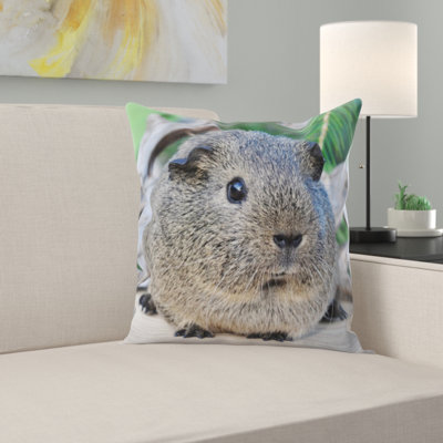 Guinea Pig Throw Pillow