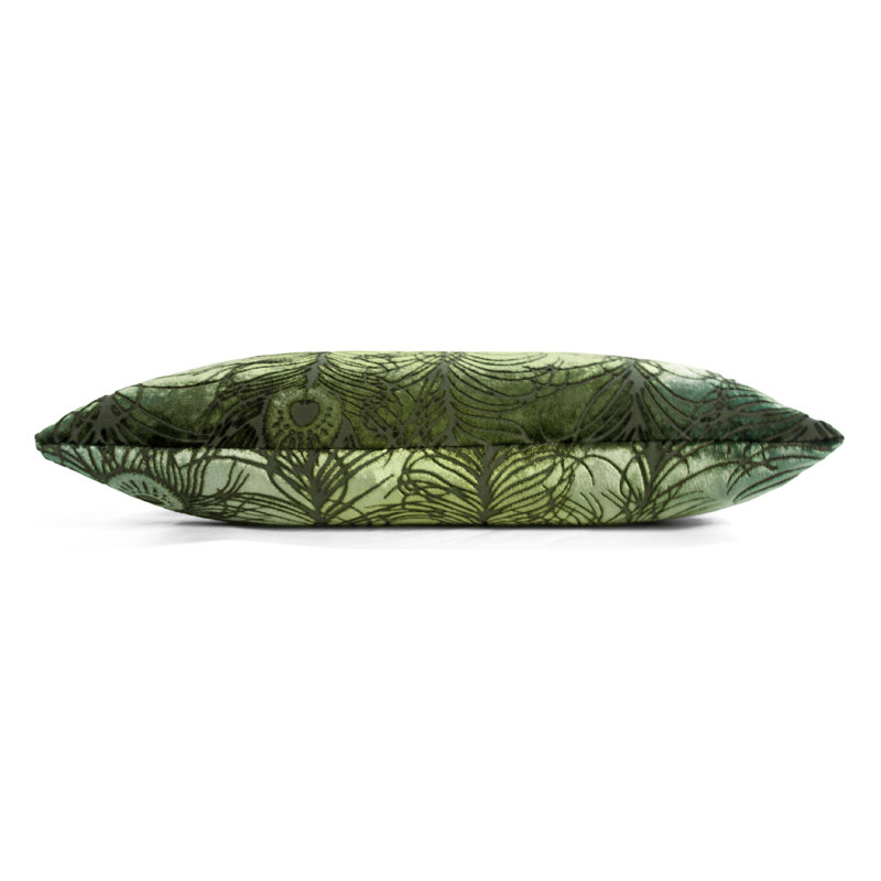 Mini Velvet Rectangle Pillow Cover & Insert, Evergreen