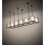 Luminaire suspendu oblong 150 lumières Long 150 "Crawford