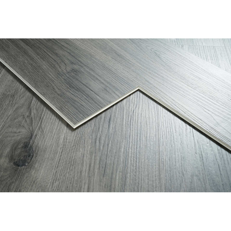 Luxury Vinyl Flooring 7 x 48 x 8mm 20 mil in Shadow oak Grey, Shadow Oak Gray, 20 MIL - High Traffic Residential