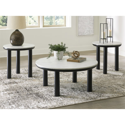Table Bibiane, ensemble de 3