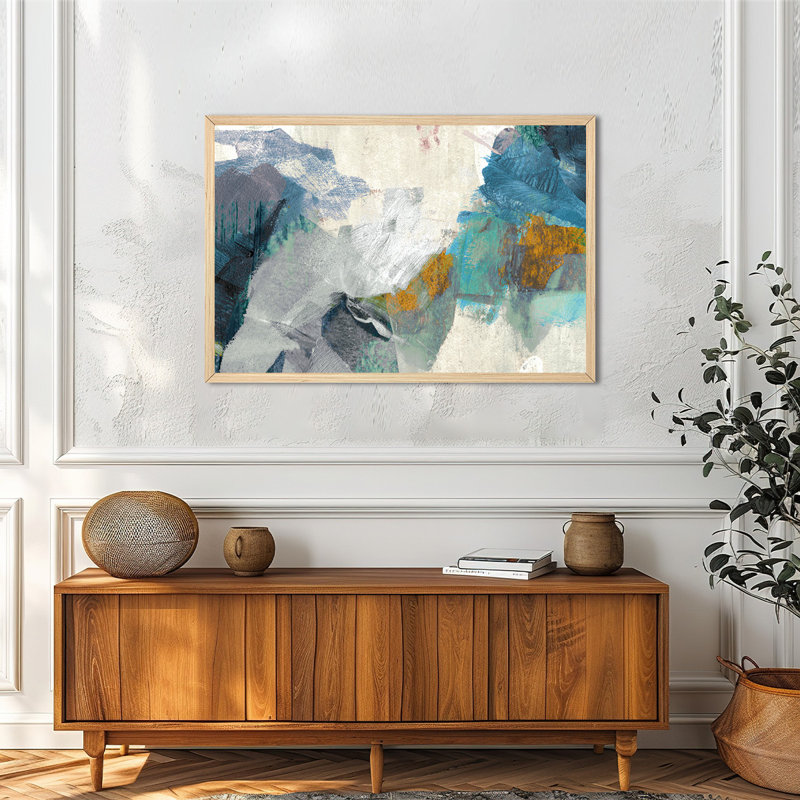 Spring Paint Daub Abstract Print