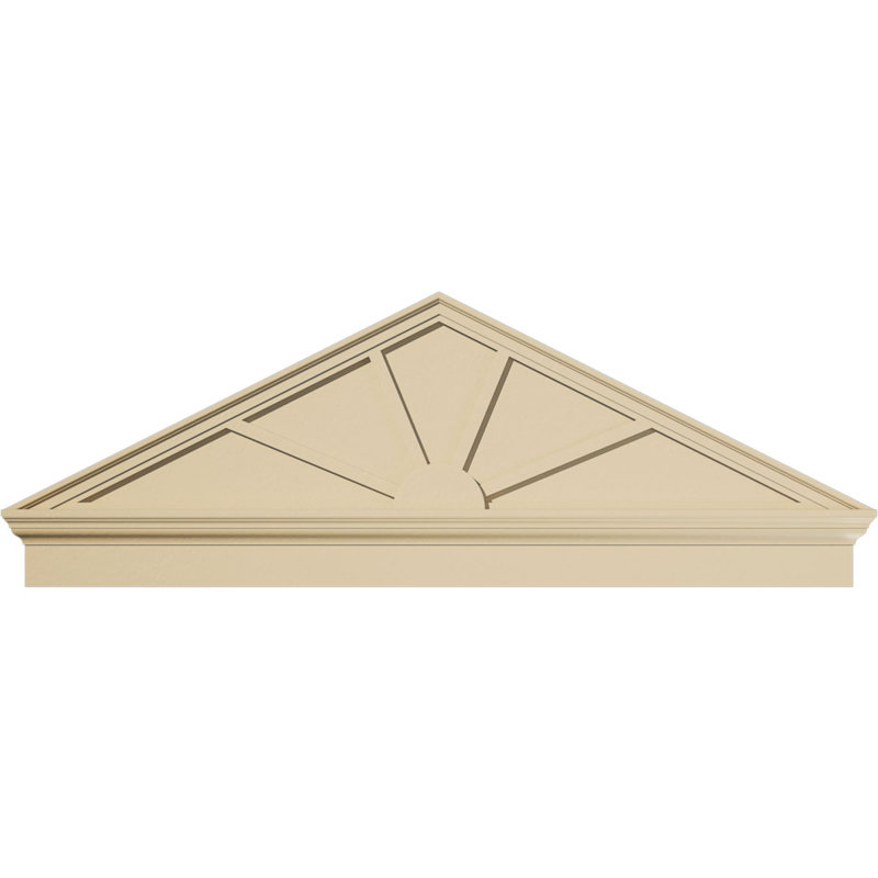 Fronton en uréthane Signature, 64 po x 22,875 po x 2,75 po, Combinaison, 4 rayons