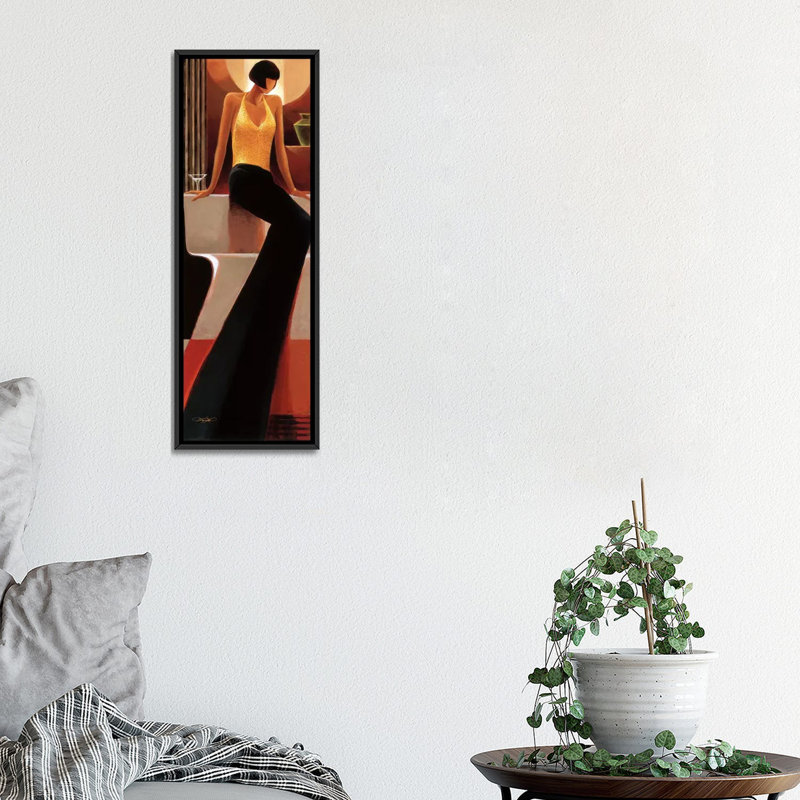 «Mystique», reproduction d'impression sur toile tendue, H 36 po x l 12 po x P 1,5 po, Toile tendue