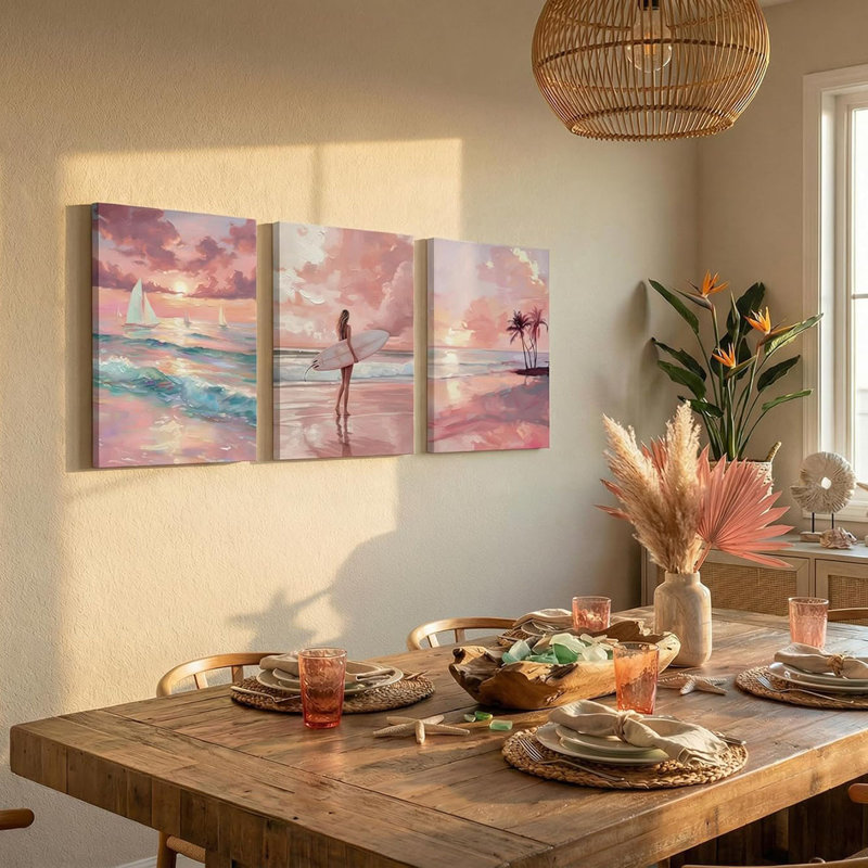 3 Piece Wrapped Canvas Print