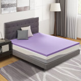 Drumraymond 2 Inch Gel Memory Foam Mattress Topper
