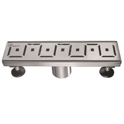 12 Inch Long Stainless Steel Linear Floor Shower Drain