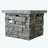 30" Outdoor Square MgO Propane Fire Pit