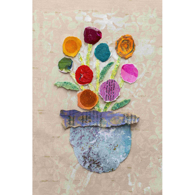 Pot de fleurs IV, H 12 po x l 8 po