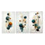 «Sweet Serenity Circular Minimal Geometric», 3 pièces sur toile-1897564093-1897564092