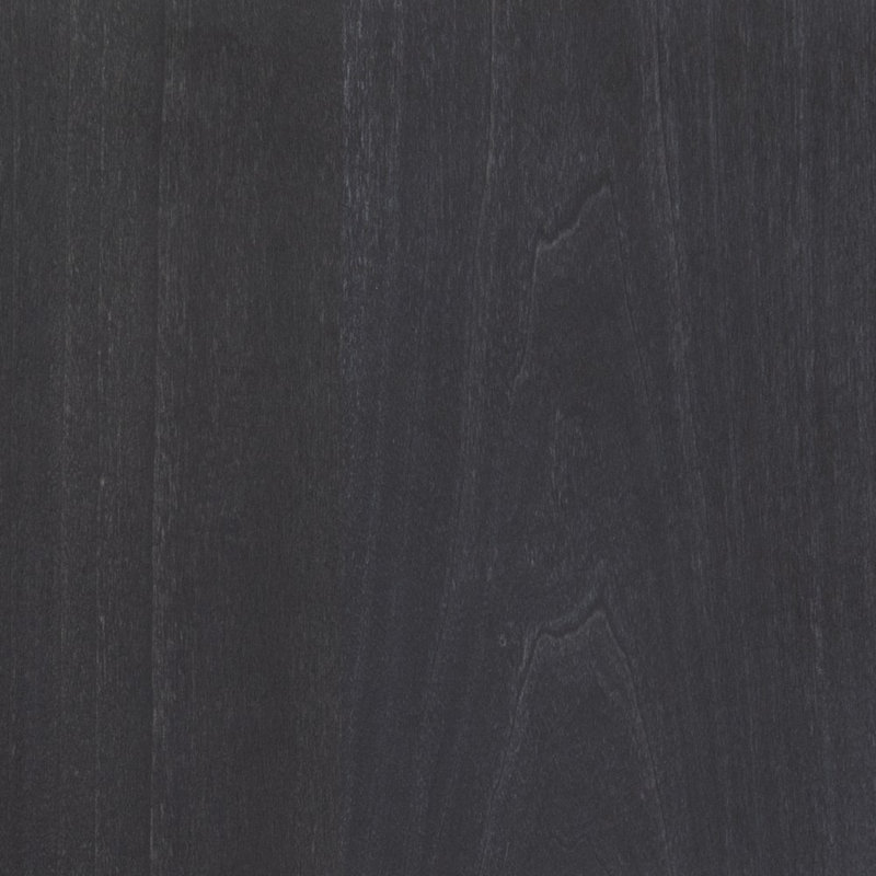 Trey Solid Wood Executive Desk, Black Wash Poplar