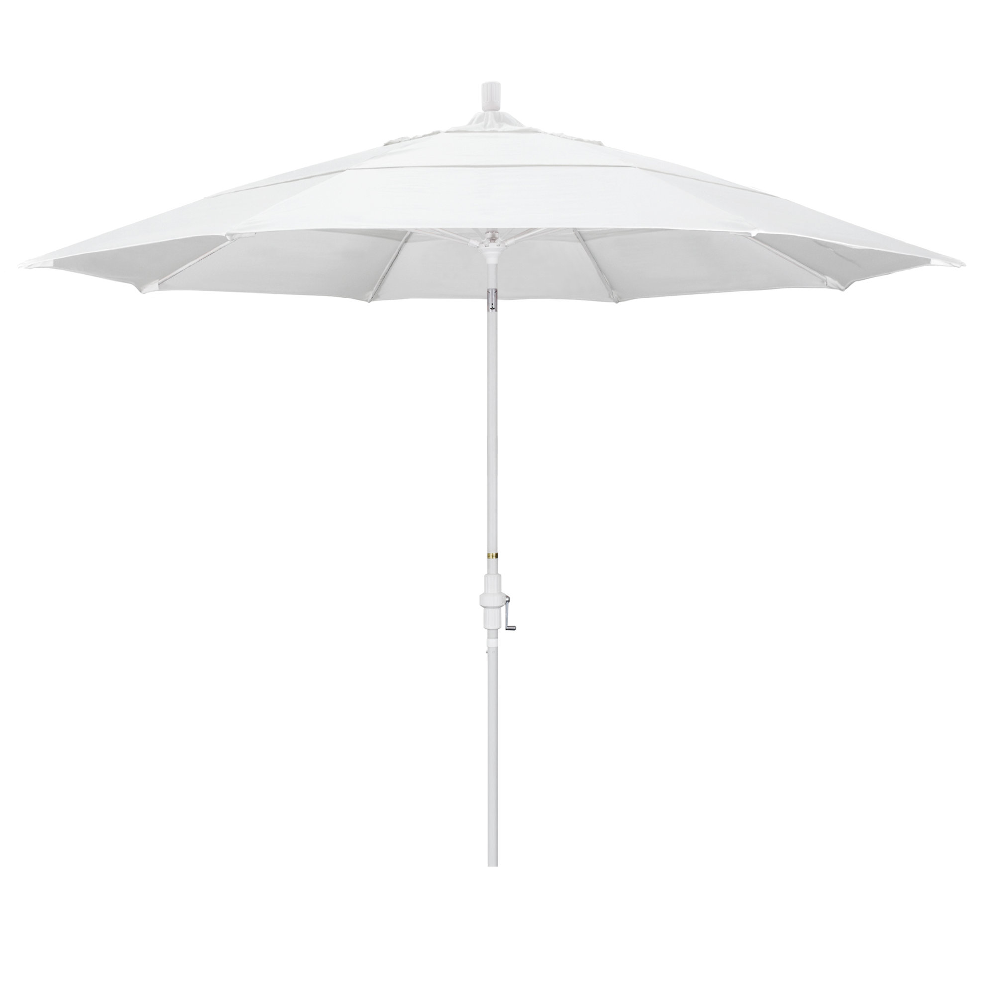 Brent 132'' Sunbrella® Outdoor Umbrella, Canvas Natural Sunbrella® Canvas