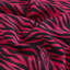 Ensemble d'édredon 7 pièces à motif zébré rose, noir et blanc-124010091
