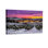 «Christmas Winter Vineyard Sunset Town Scene», ensemble de 3 impressions d'art sur toile