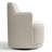 19" Upholstered Fully Assembled Swivel Dining Armchair-101219288